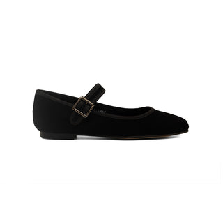 986003 Gillio Flats Textil Negro