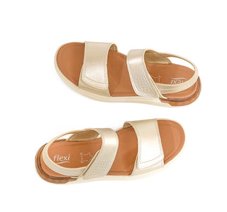 129401 Flexi Sandalia Sintético Oro
