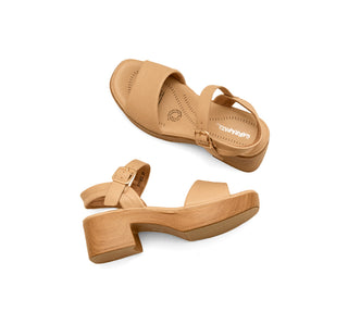 611002 Garrapata Sandalia Sintético Beige