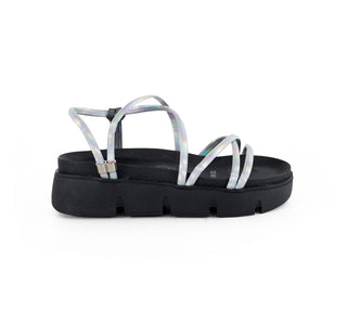 1501 Sarah studio Sandalia Cristal Plata