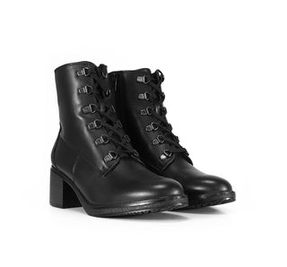 120504 Flexi Botin Piel Negro