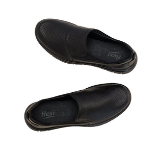130210 Flexi Cerrado Piel Negro