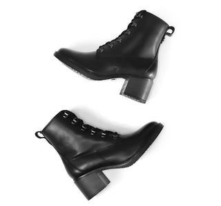 120504 Flexi Botin Piel Negro