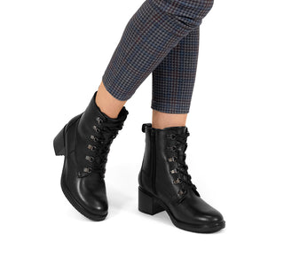 120504 Flexi Botin Piel Negro