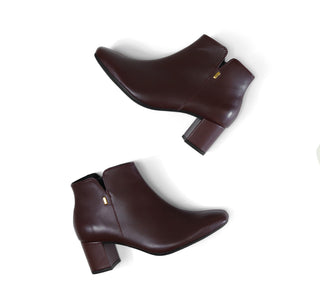 119706 Flexi Botin Piel Vino