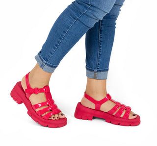 2783 Ulan Sandalia Plastico Rosa