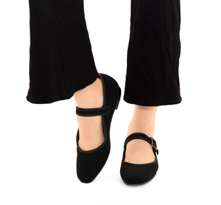986003 Gillio Flats Textil Negro