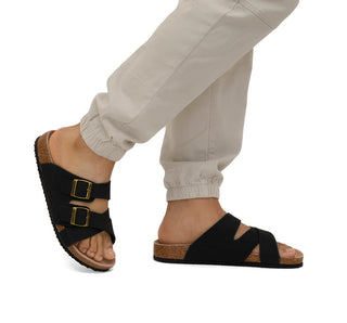 31004 Garrapata Sandalia Sintético Negro