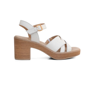 133507 Flexi Sandalia Piel Blanco
