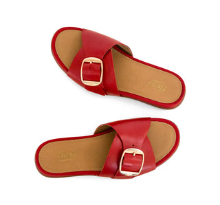 133601 Flexi Sandalia Piel Rojo