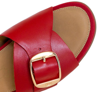 133601 Flexi Sandalia Piel Rojo