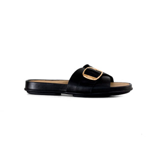 133601 Flexi Sandalia Piel Negro
