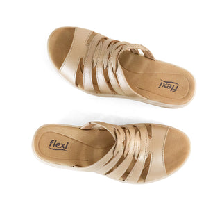 133701 Flexi Sandalia Piel Taupe