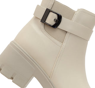 2517028 Garrapata Botin Sintético Beige