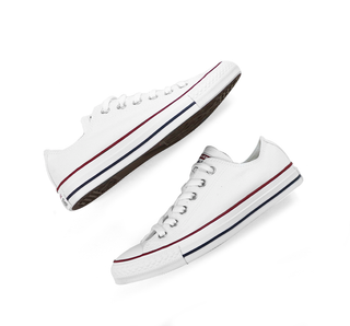 134-M7652 Converse Tenis Textil Blanco