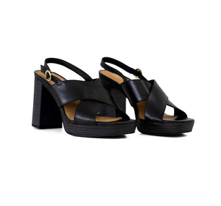 134406 Flexi Sandalia Piel Negro