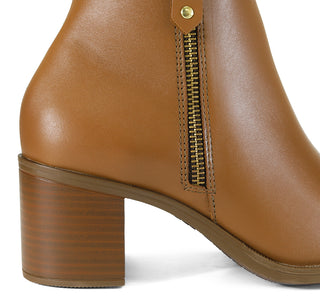 109220 Flexi Botin Piel Camel