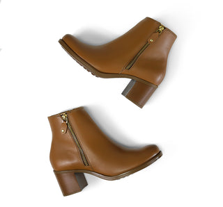 109220 Flexi Botin Piel Camel