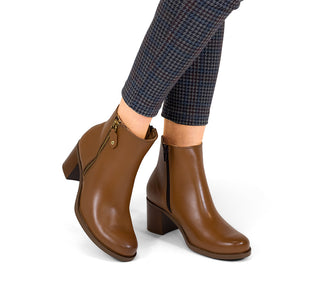 109220 Flexi Botin Piel Camel