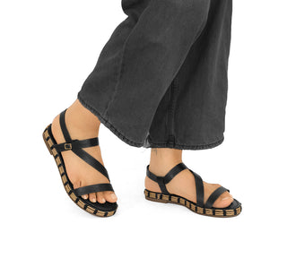135701 Flexi Sandalia Sintético Negro