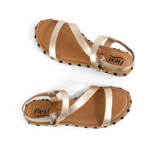 135701 Flexi Sandalia Sintético Oro