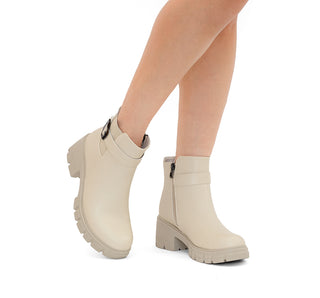 2517028 Garrapata Botin Sintético Beige