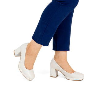127201 Flexi Zapatilla alta Piel Beige
