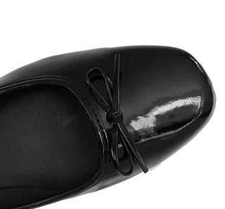 136804 Flexi Flats Sintético Negro charol