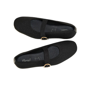 136806 Flexi Flats Textil Negro
