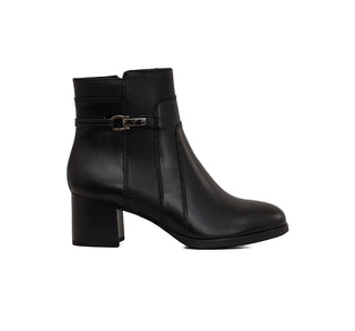 137309 Flexi Botin Piel Negro