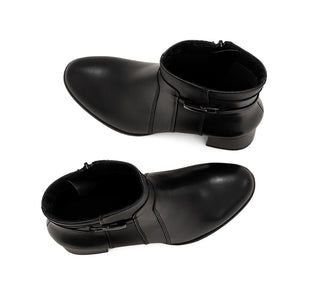 137309 Flexi Botin Piel Negro