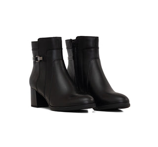 137309 Flexi Botin Piel Negro