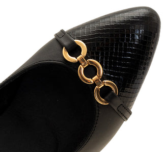 137509 Flexi Zapatilla baja Piel Negro