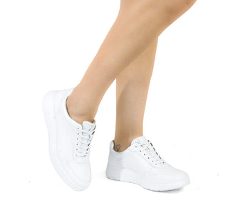 137902 Flexi Tenis Piel Blanco