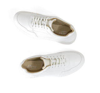 137902 Flexi Tenis Piel Blanco