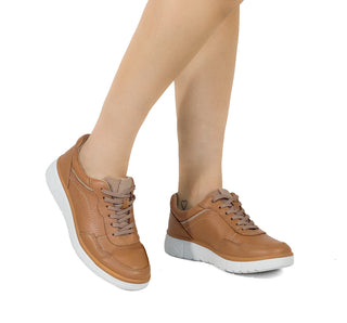 137902 Flexi Tenis Piel Camel