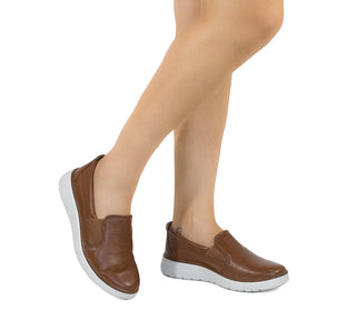 137904 Flexi Tenis Piel Tan