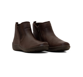 138110 Flexi Botin Piel Cafe