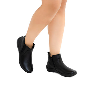138110 Flexi Botin Piel Negro