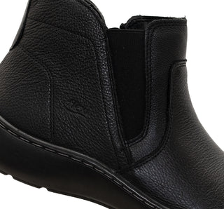138110 Flexi Botin Piel Negro