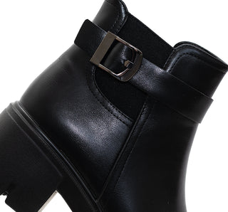 2517028 Garrapata Botin Sintético Negro