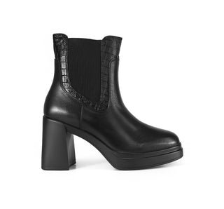 127402 Flexi Botin Piel Negro