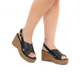 139201 Flexi Sandalia Piel Negro