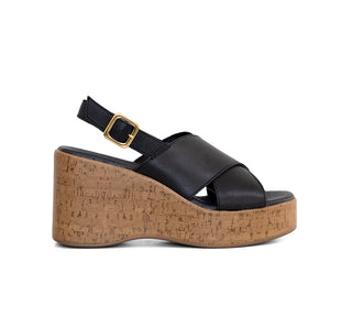 139201 Flexi Sandalia Piel Negro