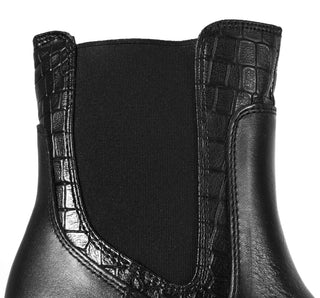 127402 Flexi Botin Piel Negro