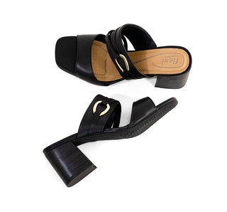 139303 Flexi Sandalia Piel Negro