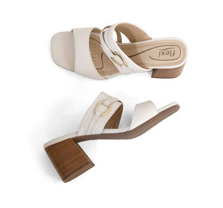 139303 Flexi Sandalia Piel Blanco