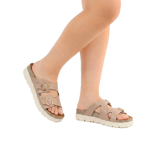 139601 Flexi Sandalia Piel Beige
