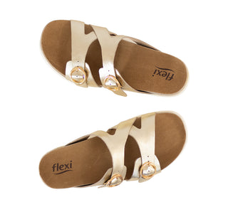 139601 Flexi Sandalia Piel Oro