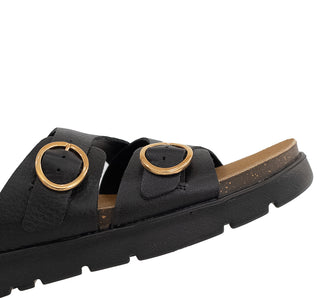 139601 Flexi Sandalia Piel Negro